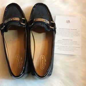 Women’s Black Coach Loafers